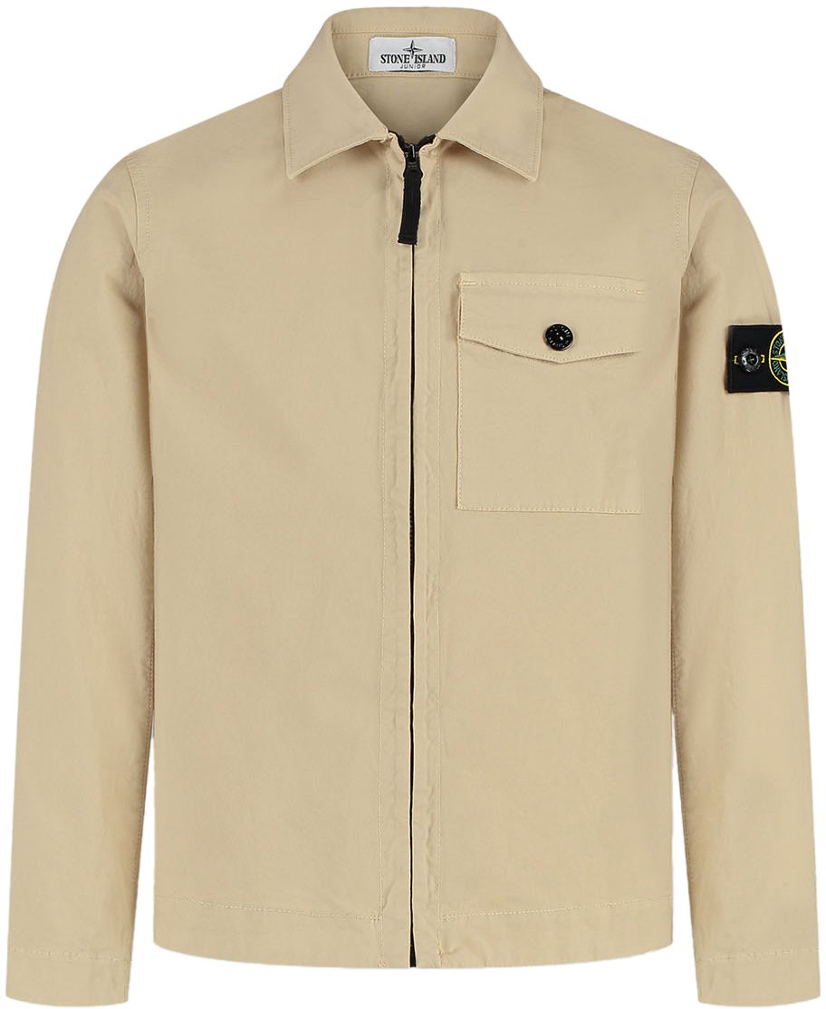 Stone Island Junior Shirts Beige
