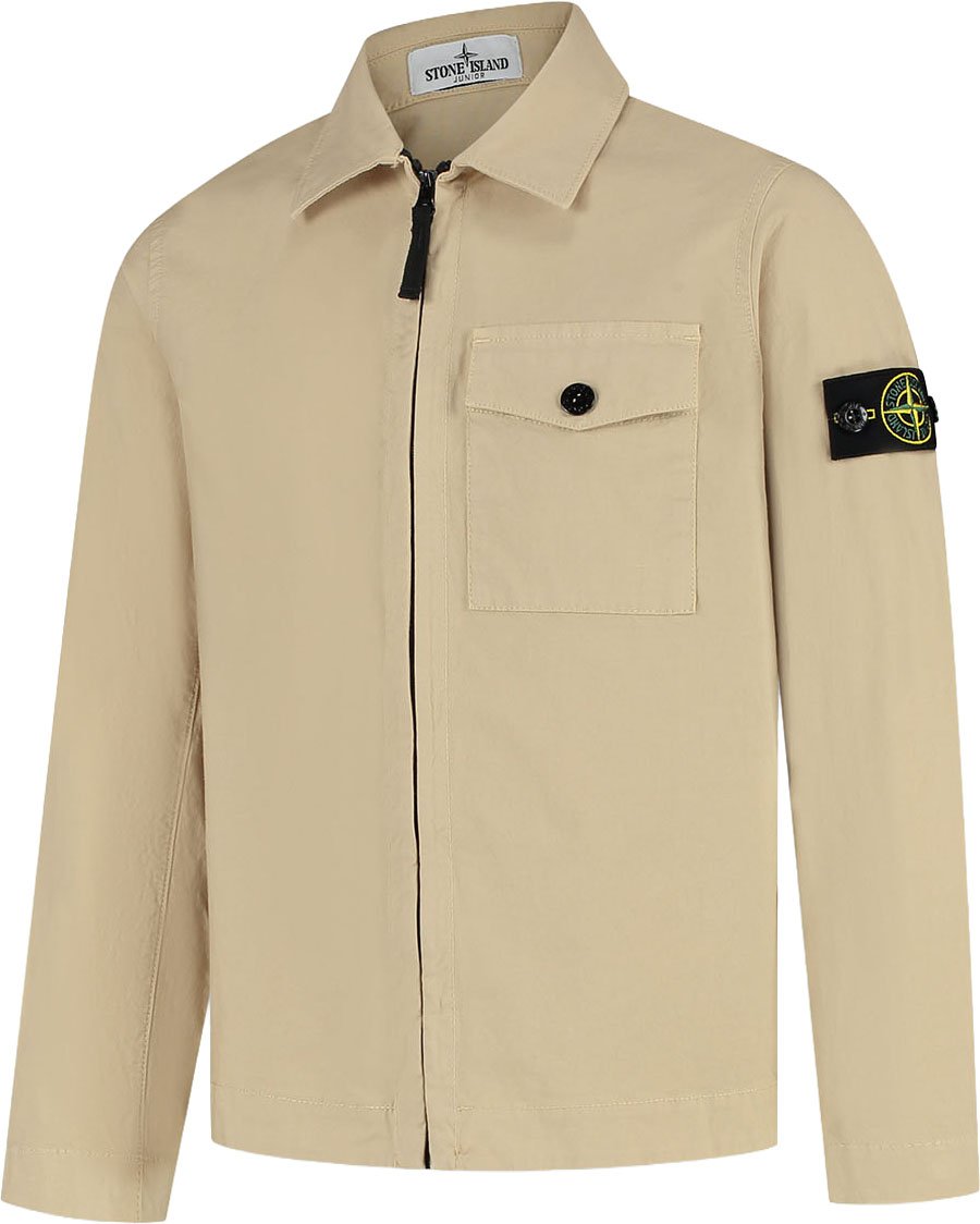Stone Island Junior Shirts Beige