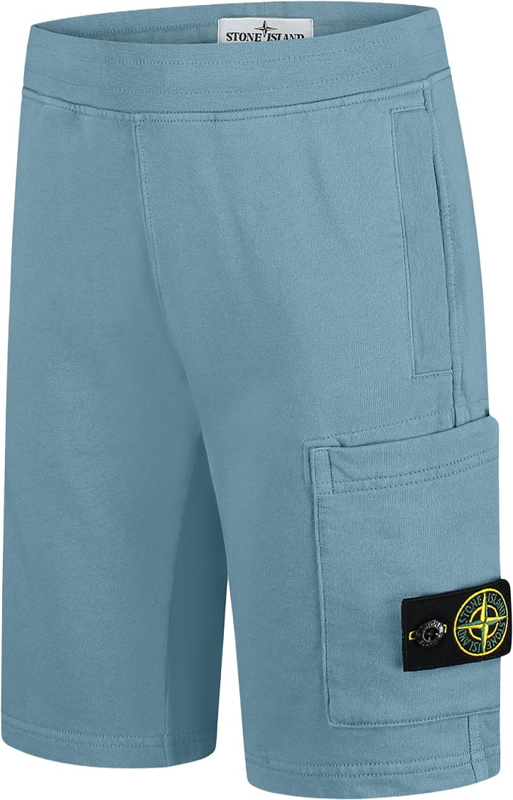 Stone Island Junior Sweat Bottoms Blauw