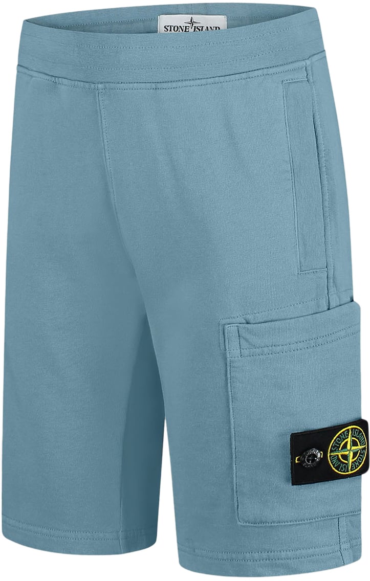 Stone Island Junior Sweat Bottoms Blauw