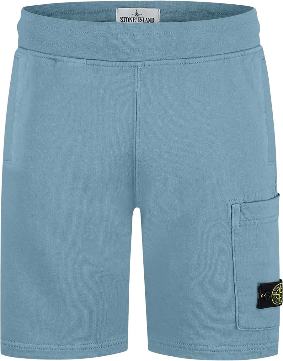 Stone Island Junior Sweat Bottoms Blauw