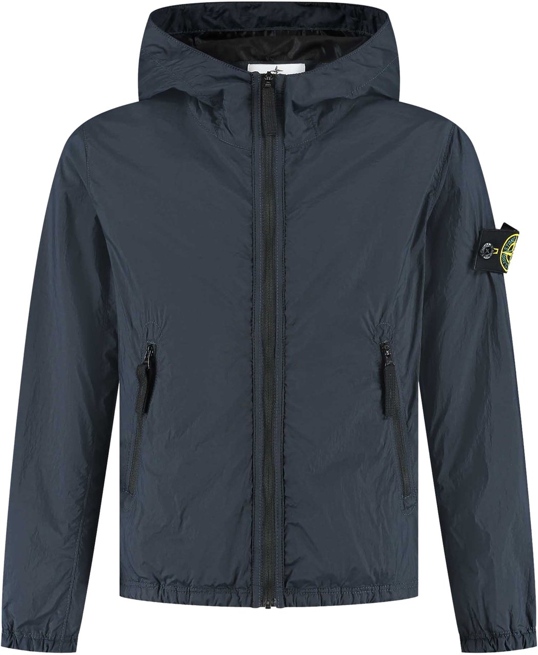 Stone Island Junior Short Parka Blauw