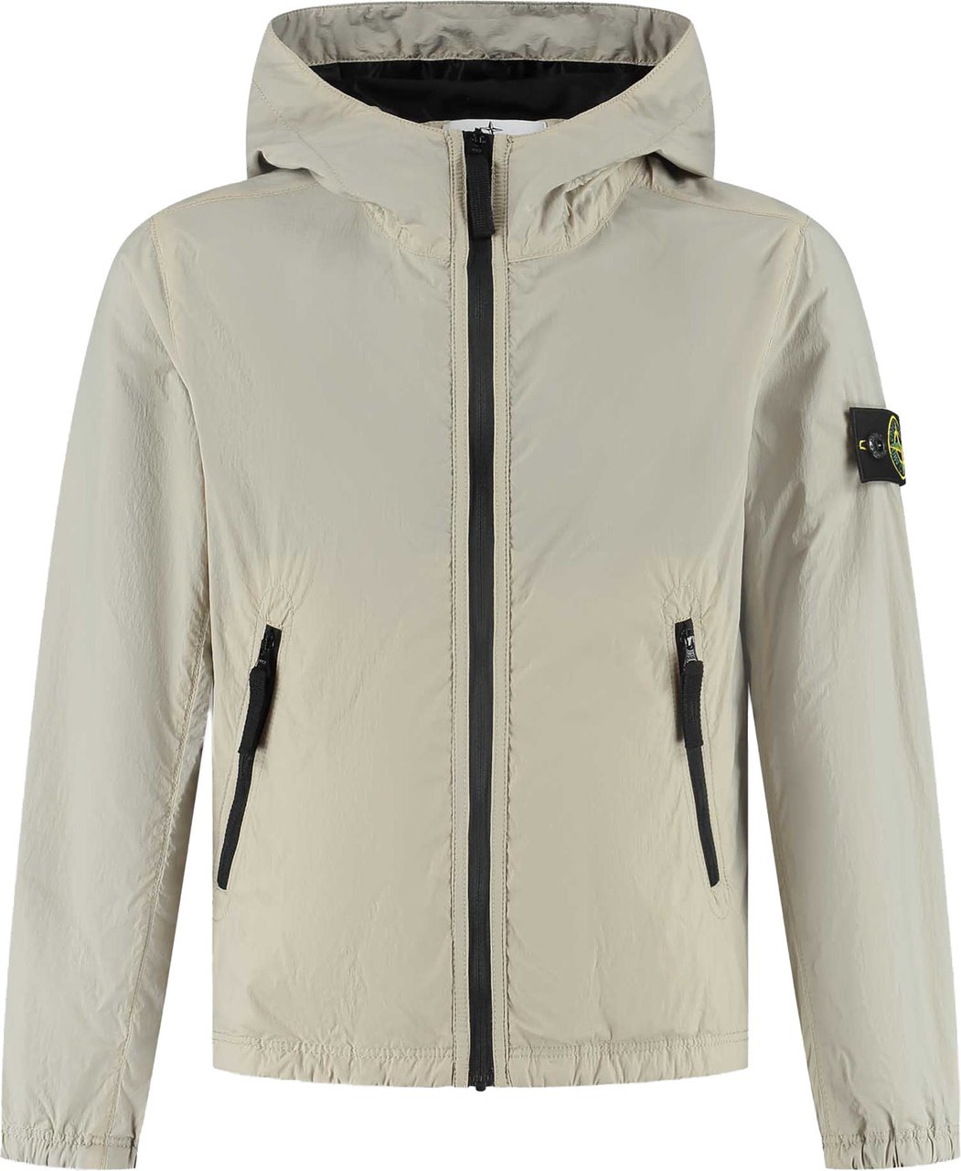 Stone Island Junior Short Parka Beige