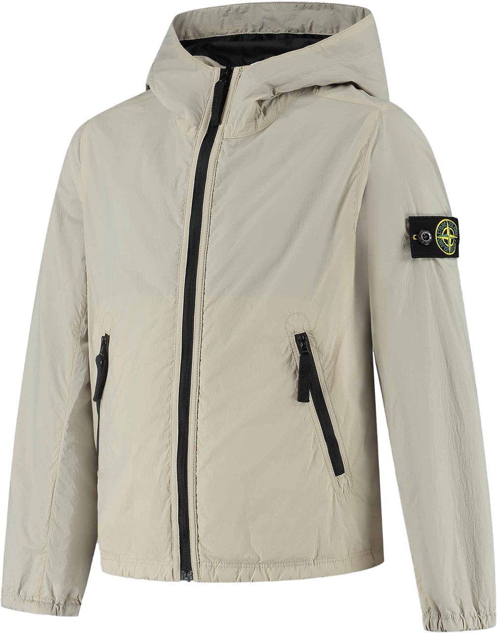 Stone Island Junior Short Parka Beige