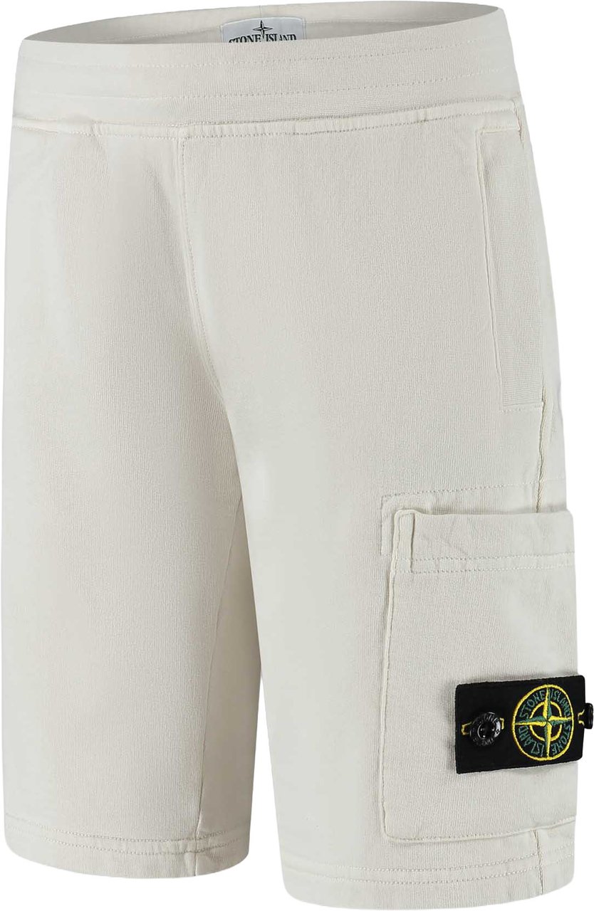 Stone Island Junior Sweat Bottoms Beige