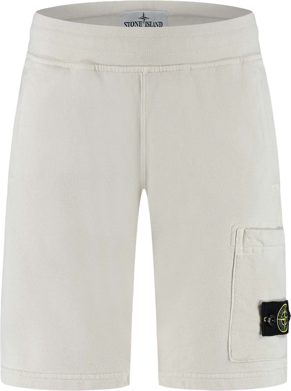 Stone Island Junior Sweat Bottoms Beige