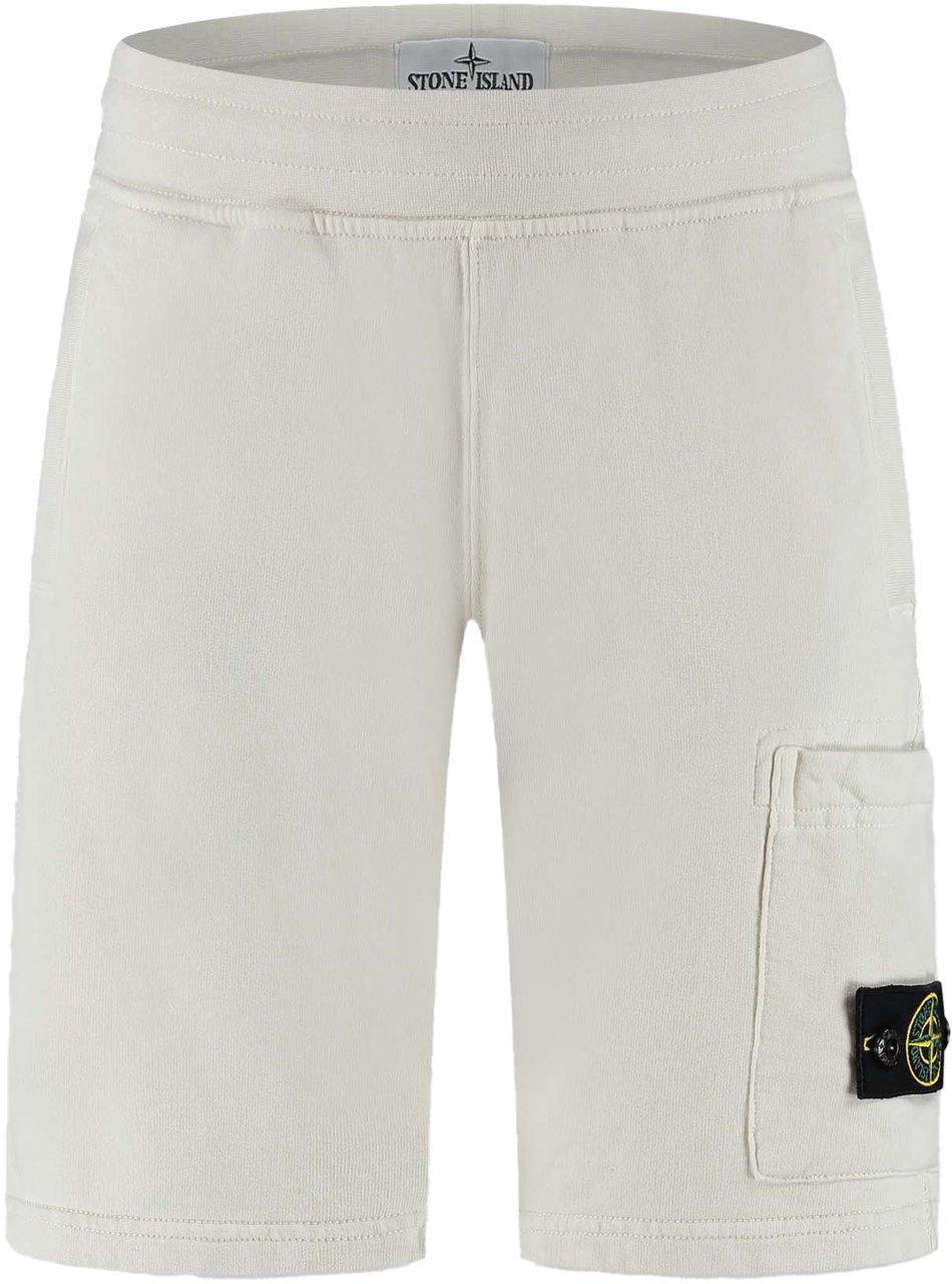 Stone Island Junior Sweat Bottoms Beige