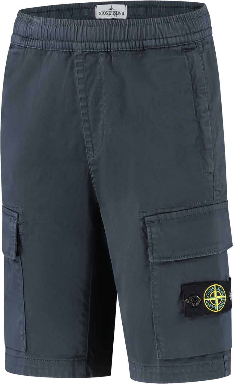 Stone Island Junior Shorts Blauw