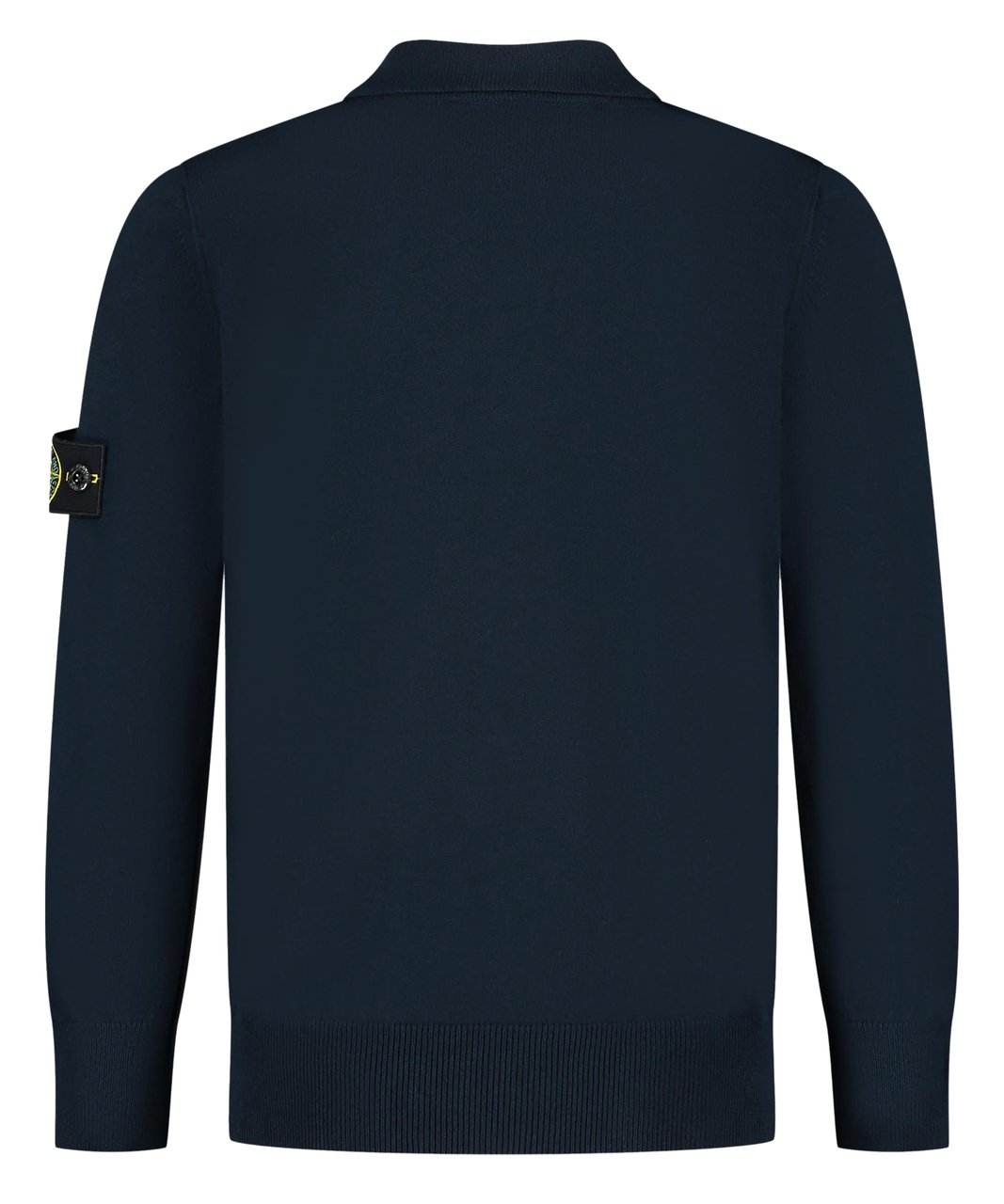Stone Island Junior Ls Polo Blauw
