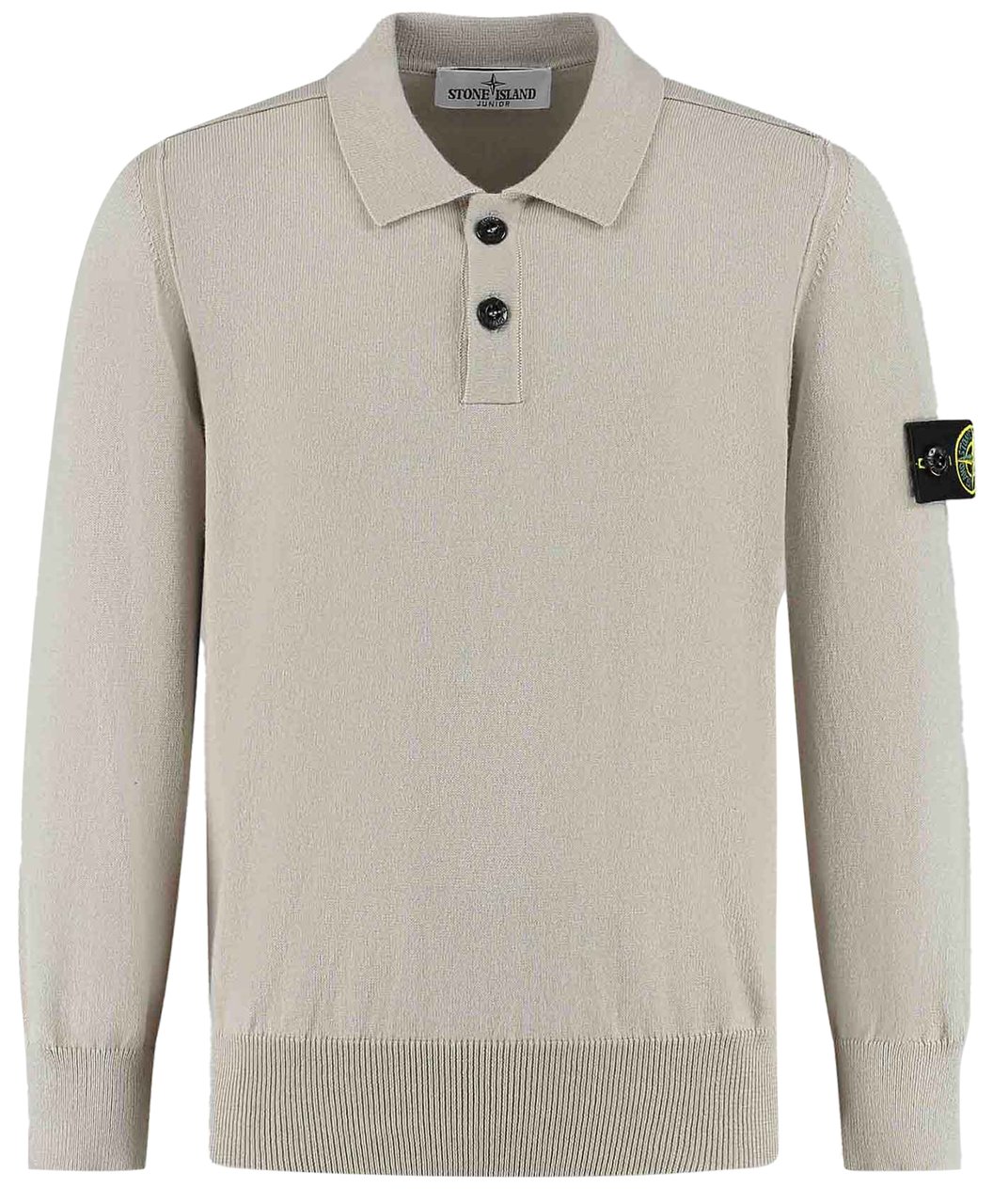 Stone Island Junior Ls Polo Beige