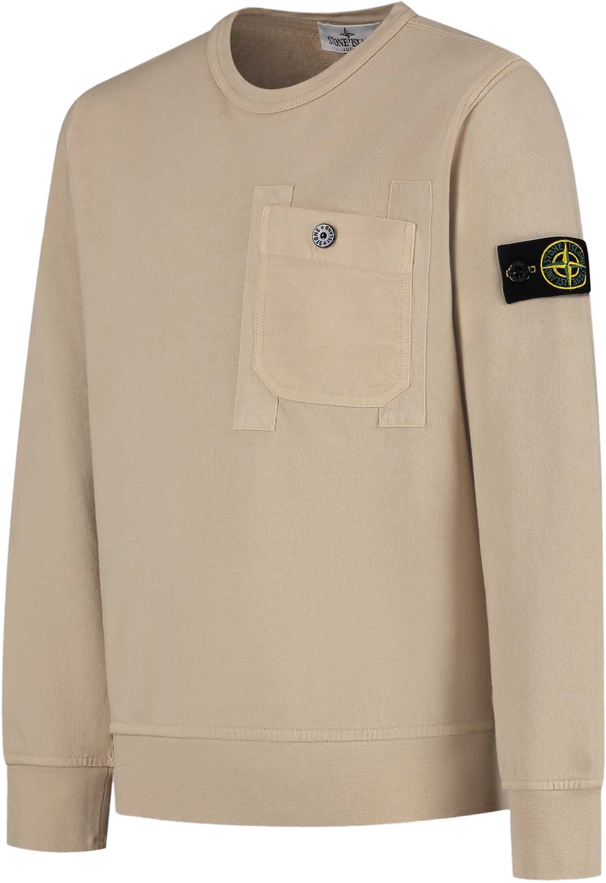 Stone Island Junior Sweatshirt Beige