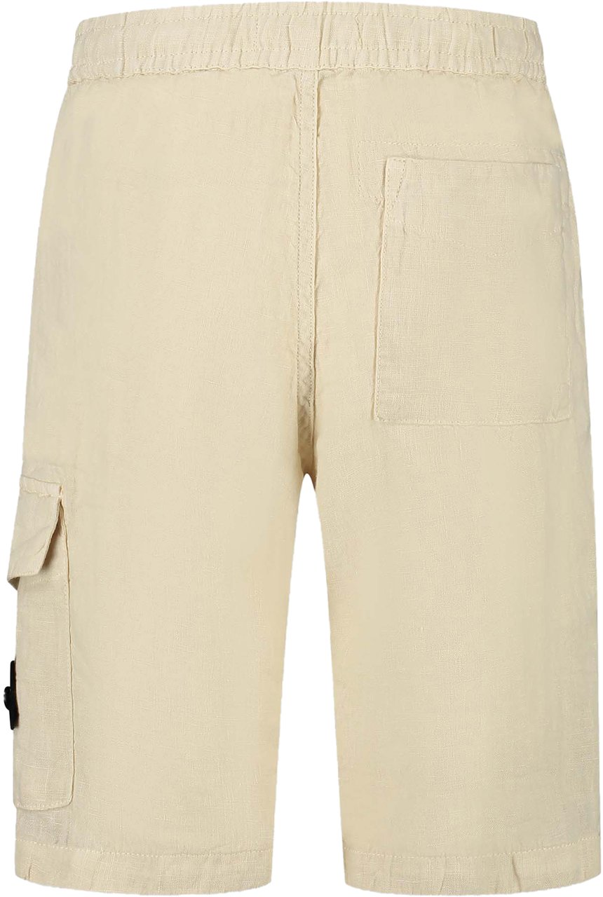 Stone Island Junior Shorts Beige