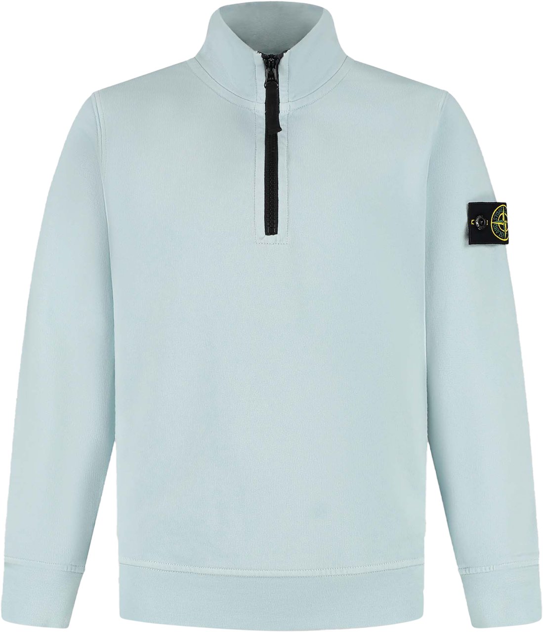 Stone Island Junior Ls Polo Blauw