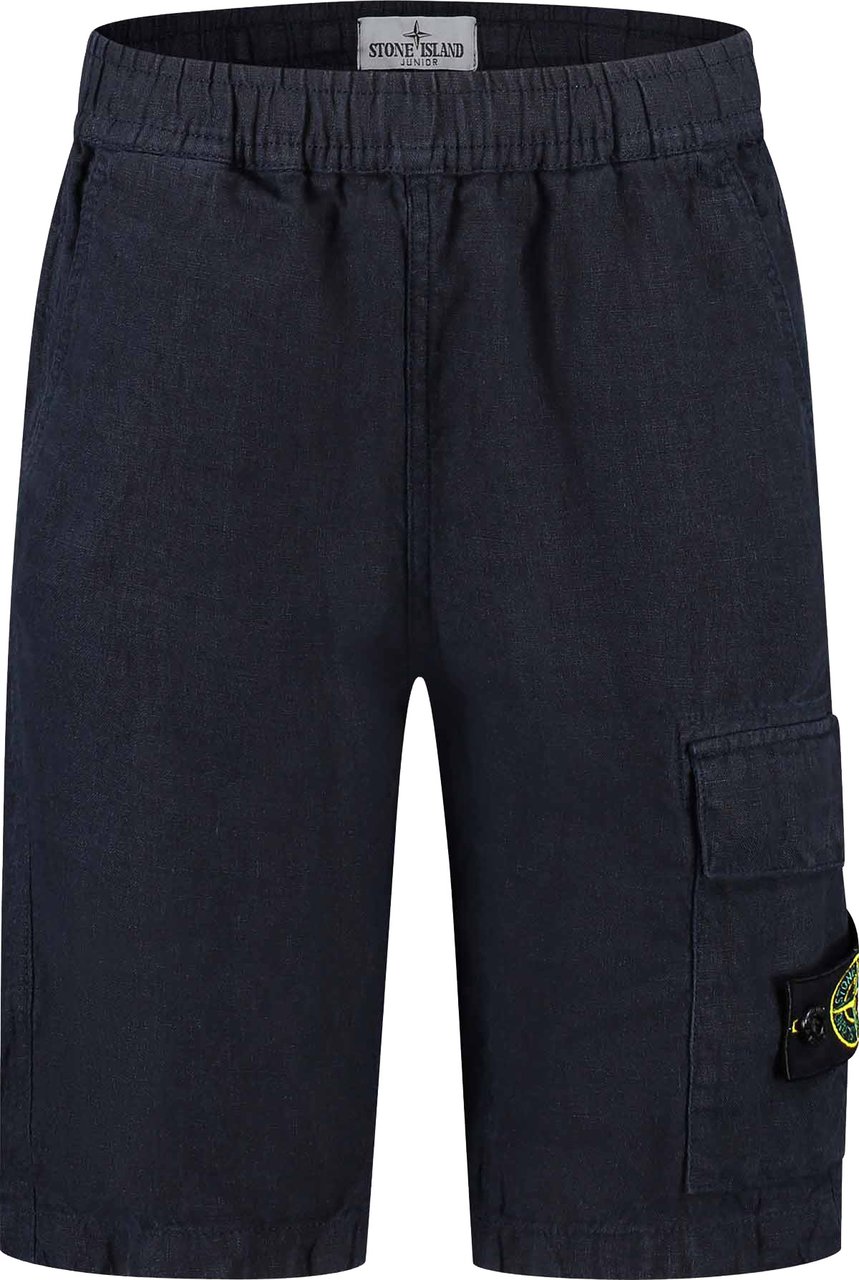 Stone Island Junior Shorts Blauw
