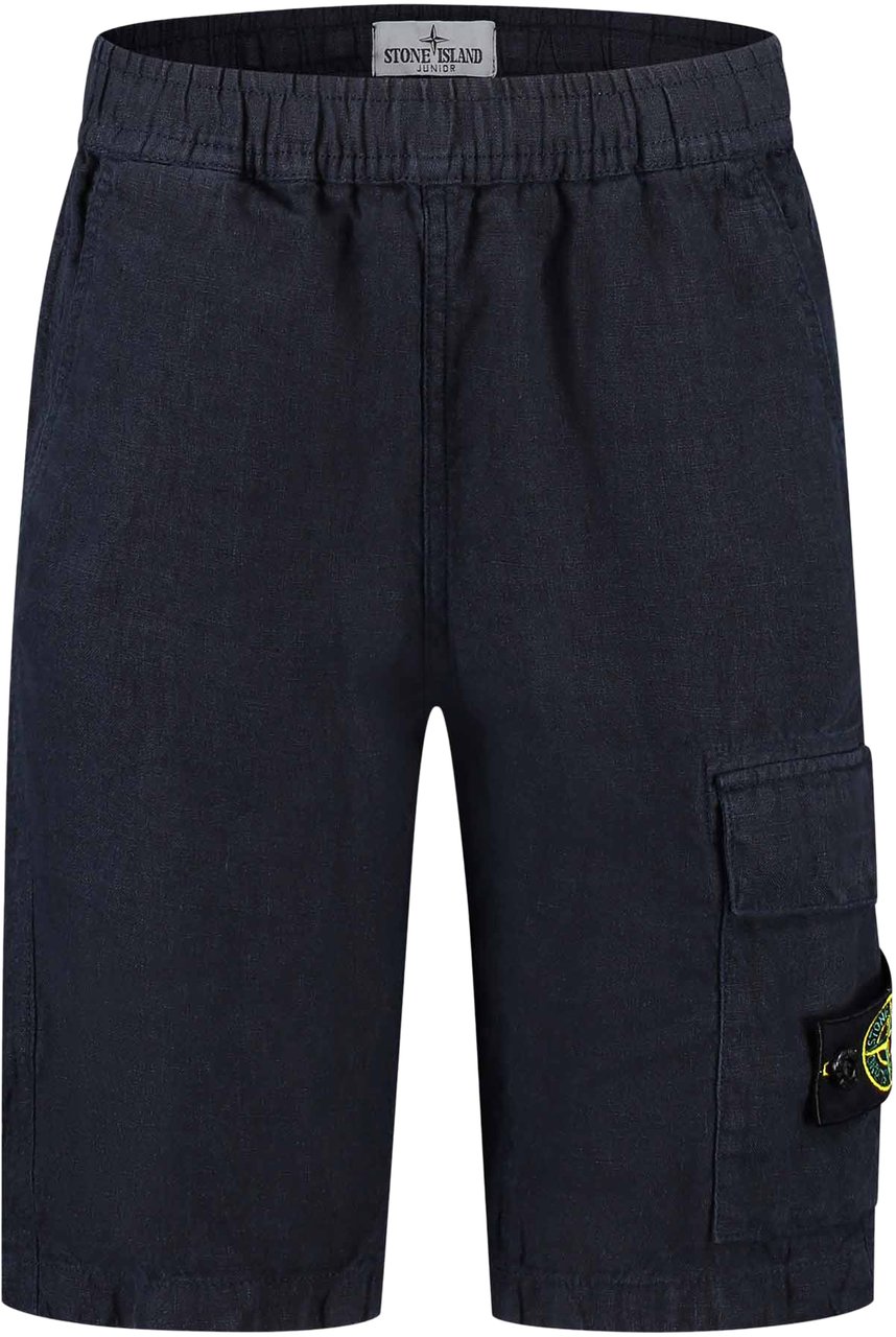 Stone Island Junior Shorts Blauw