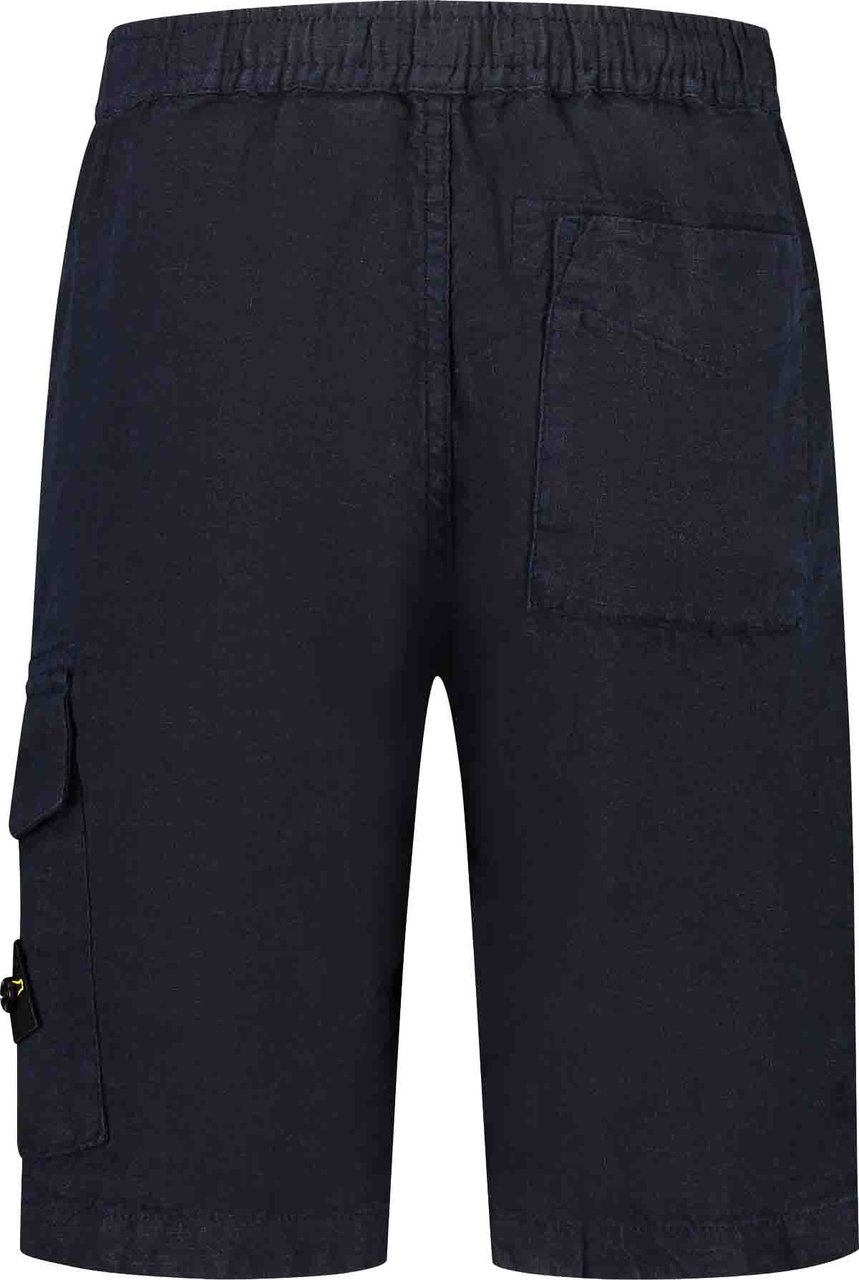 Stone Island Junior Shorts Blauw