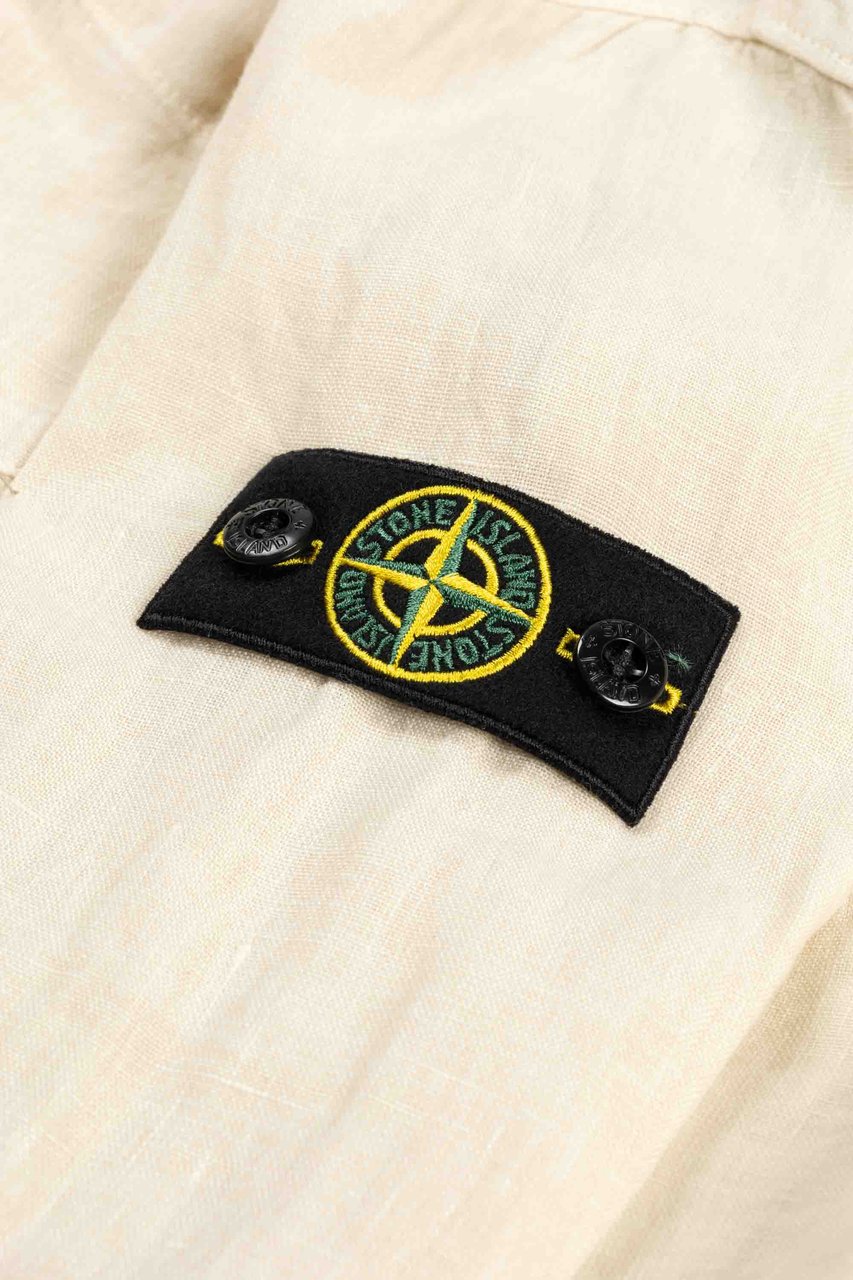 Stone Island Junior Shirts Beige