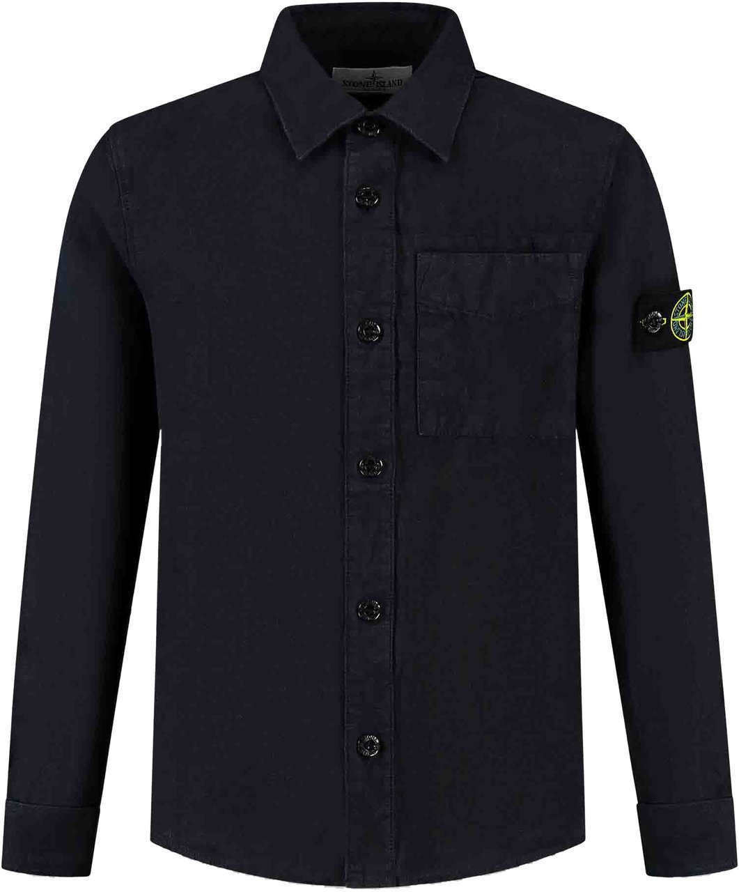 Stone Island Junior Shirts Blauw