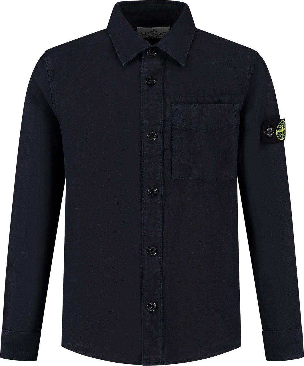 Stone Island Junior Shirts Blauw