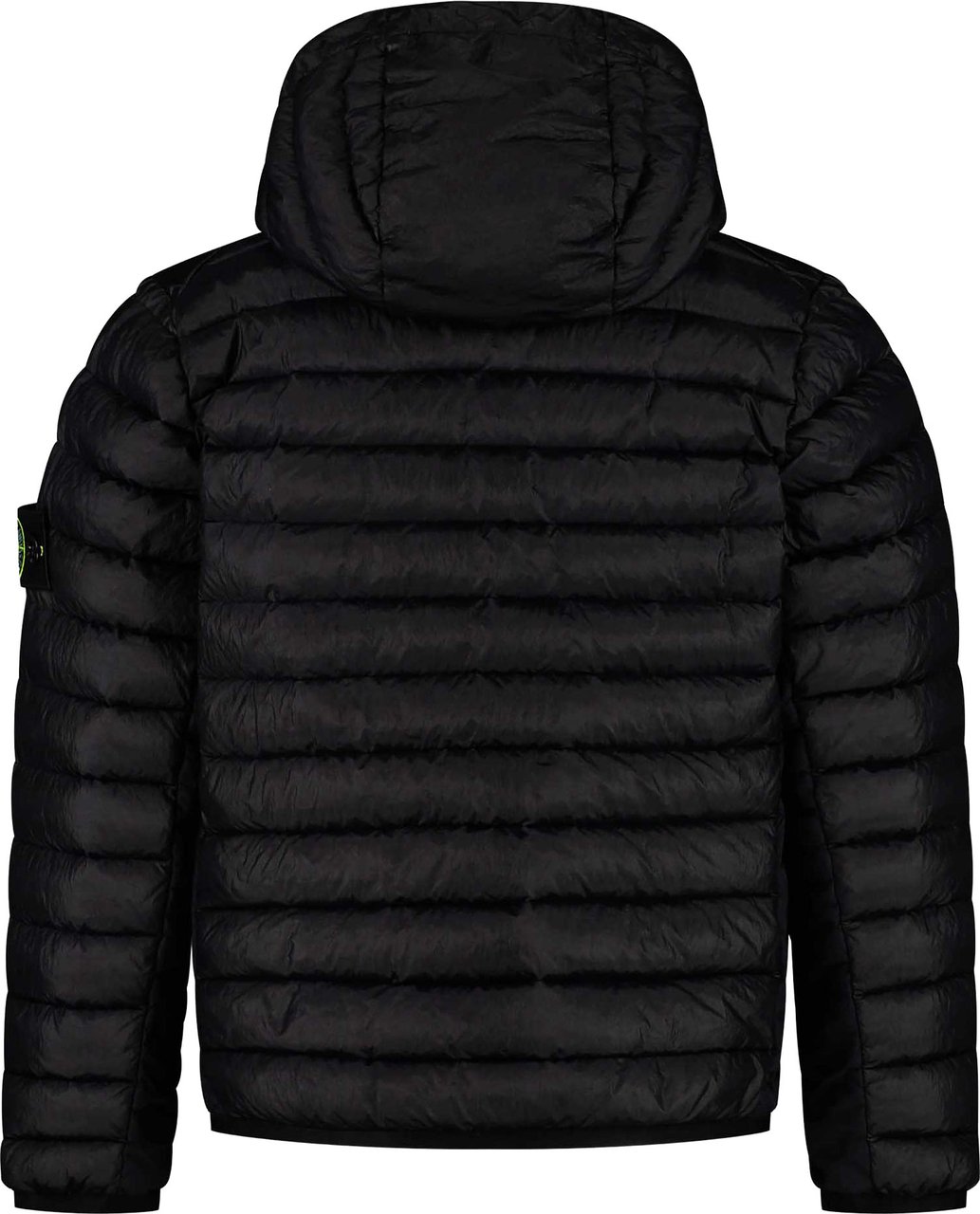 Stone Island Junior Short Parka Zwart