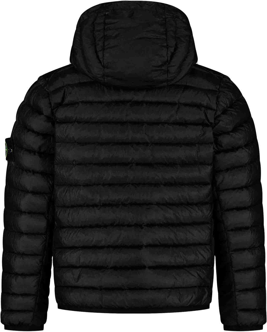 Stone Island Junior Short Parka Zwart
