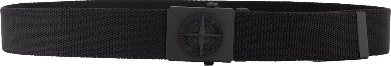 Stone Island Junior Belt Zwart