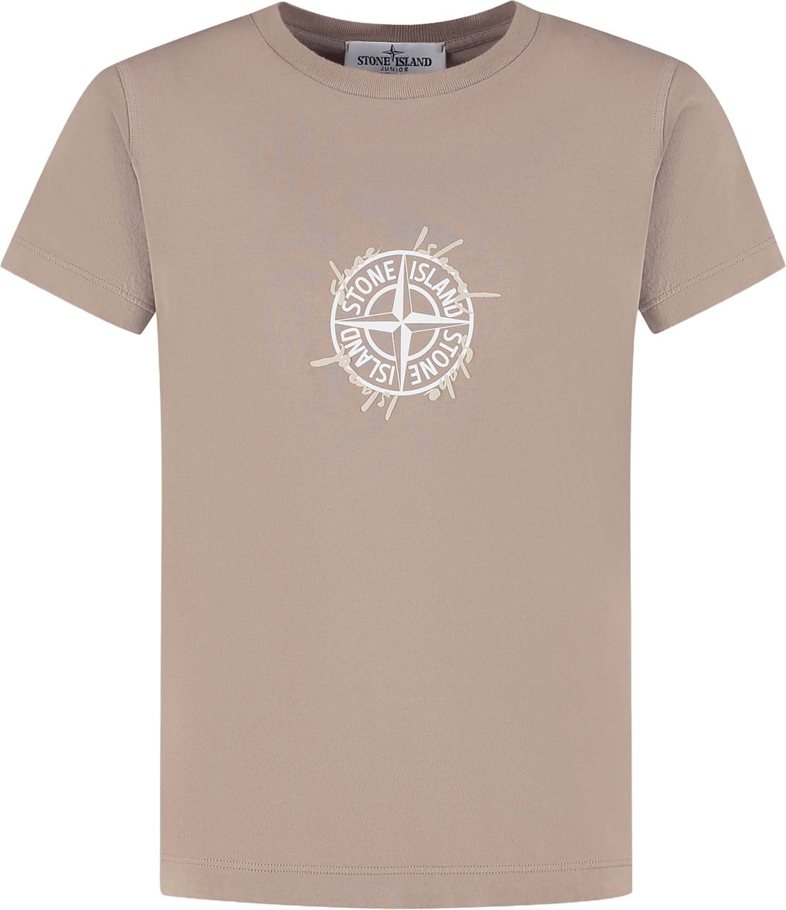 Stone Island Junior Ss T-shirt Beige