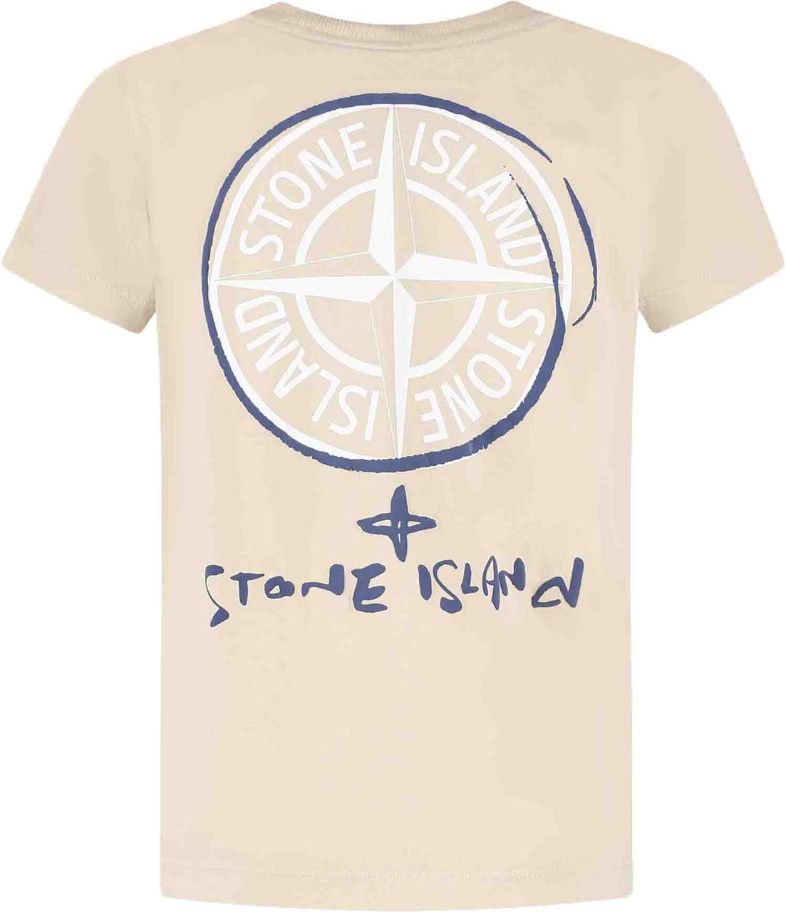 Stone Island Junior Ss T-shirt Beige