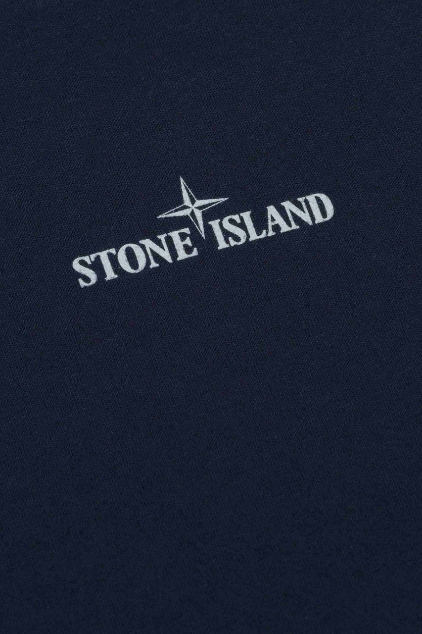 Stone Island Junior Ss T-shirt Blauw