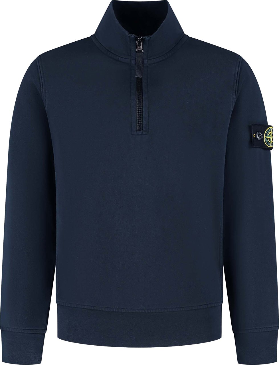 Stone Island Junior Ls Polo Blauw