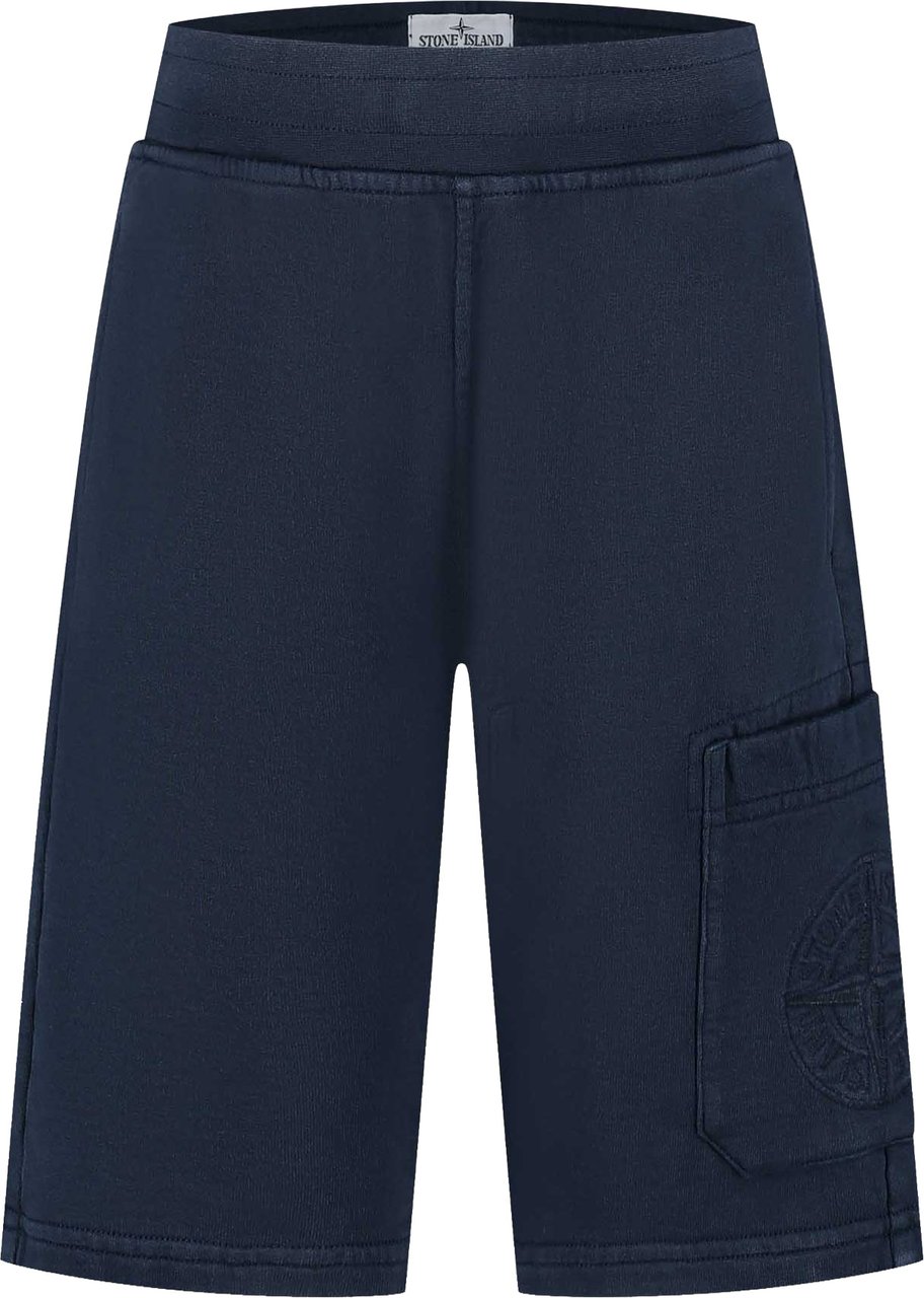 Stone Island Junior Sweat Bottoms Blauw