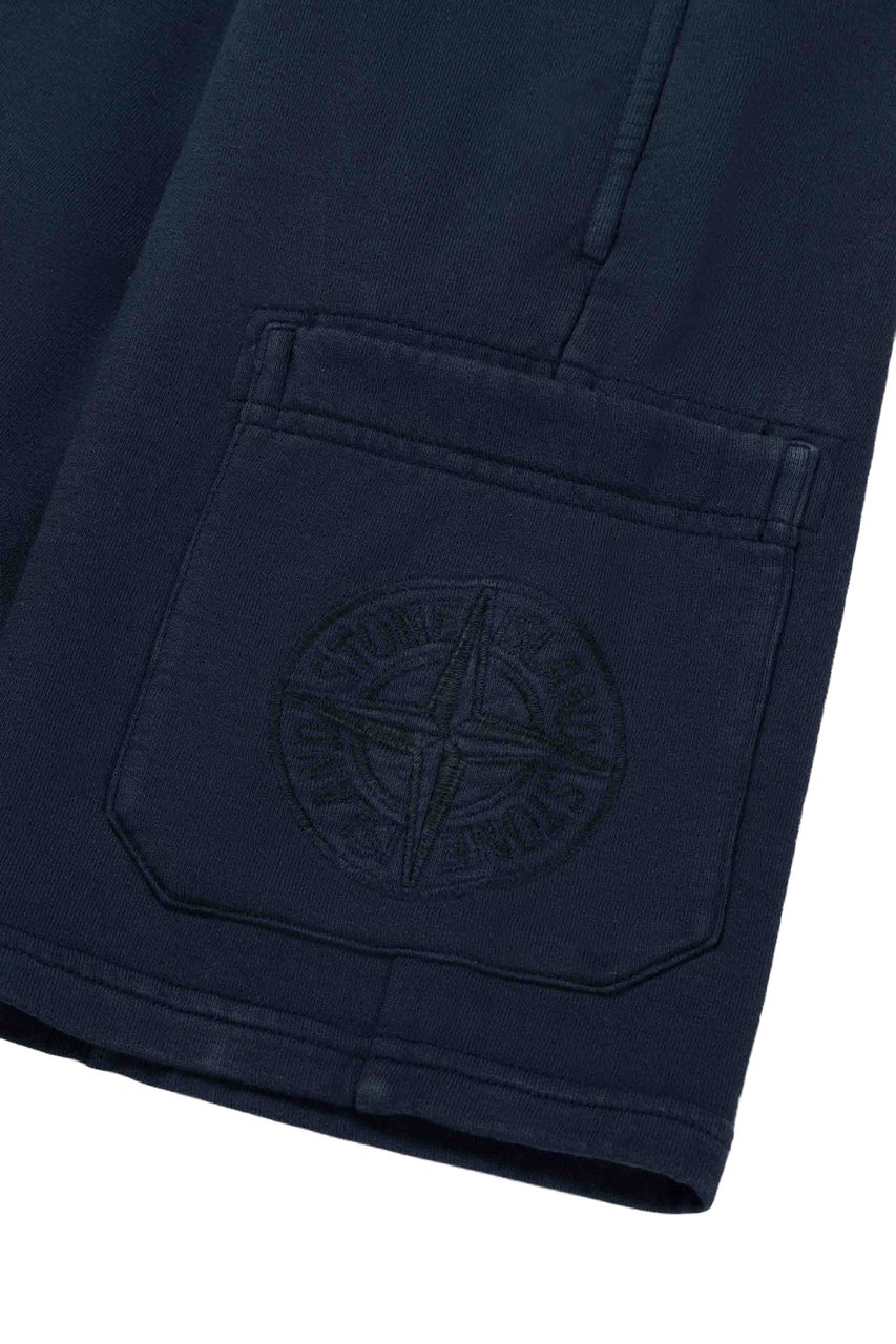 Stone Island Junior Sweat Bottoms Blauw