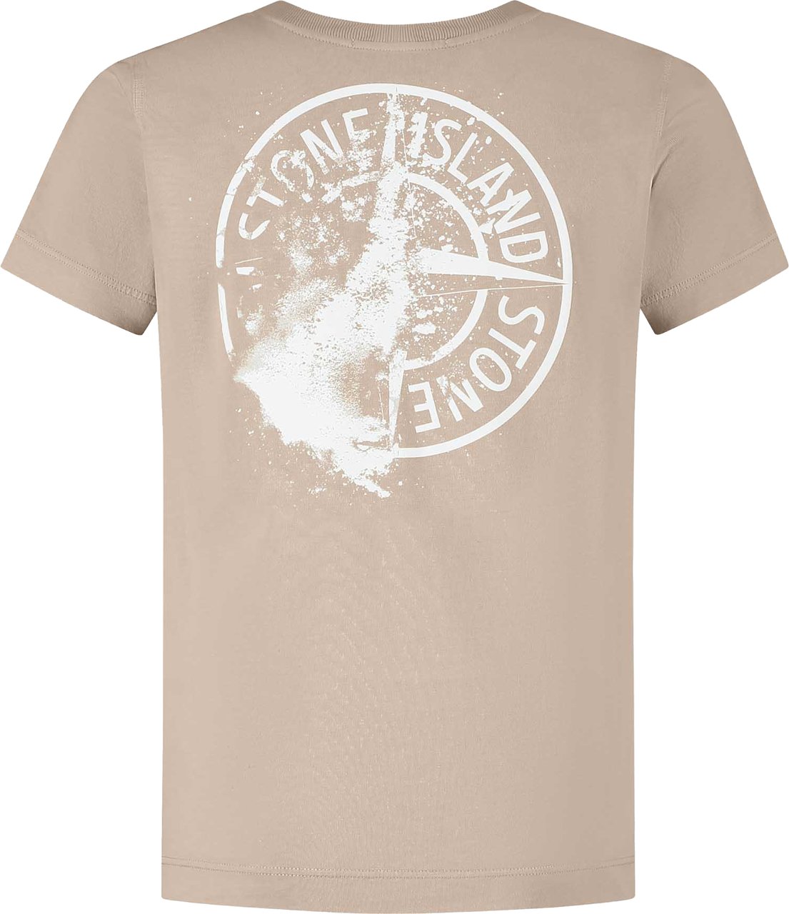 Stone Island Junior Ss T-shirt Beige