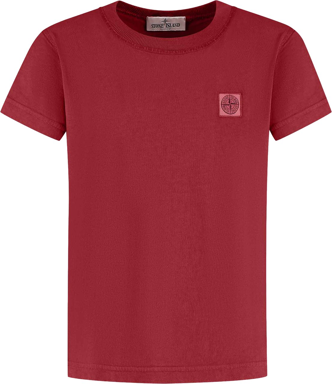 Stone Island Junior Ss T-shirt Rood