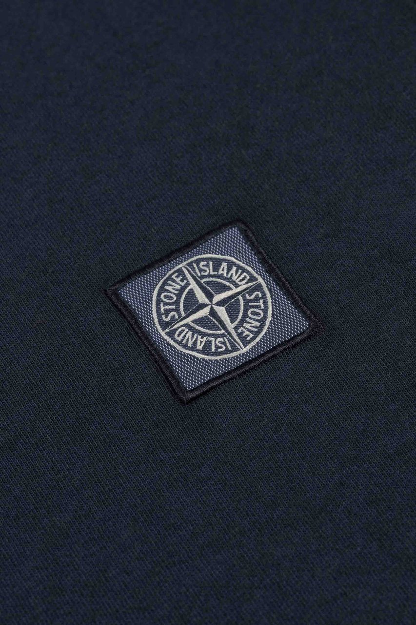 Stone Island Junior Ss T-shirt Blauw