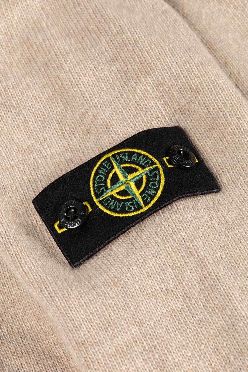 Stone Island Junior Crew Neck Beige