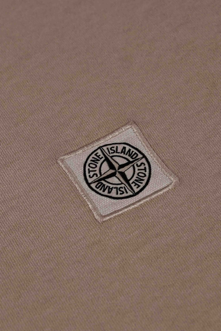 Stone Island Junior Ss T-shirt Beige