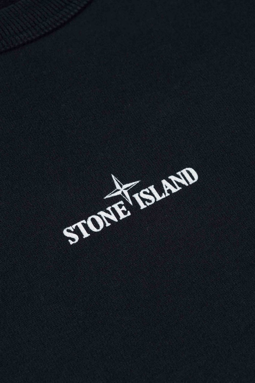Stone Island Junior Sweatshirt Blauw