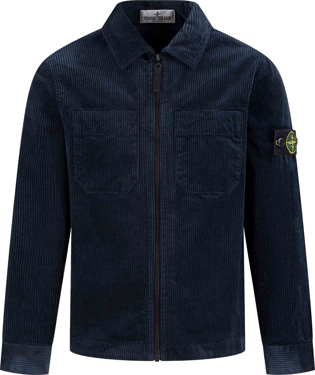 Stone Island Junior Shirts Blauw