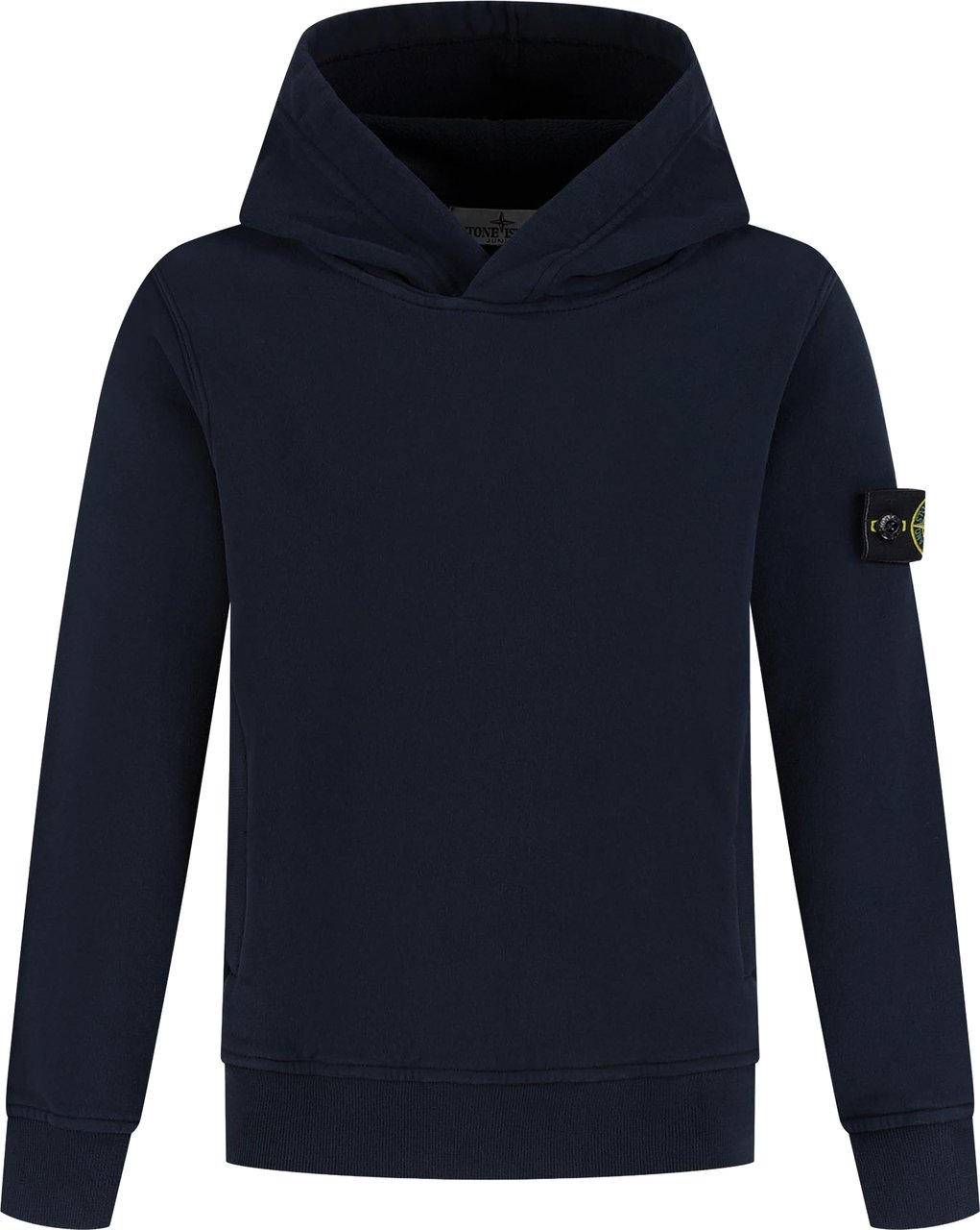 Stone Island Junior Hoodie Sweater Blauw