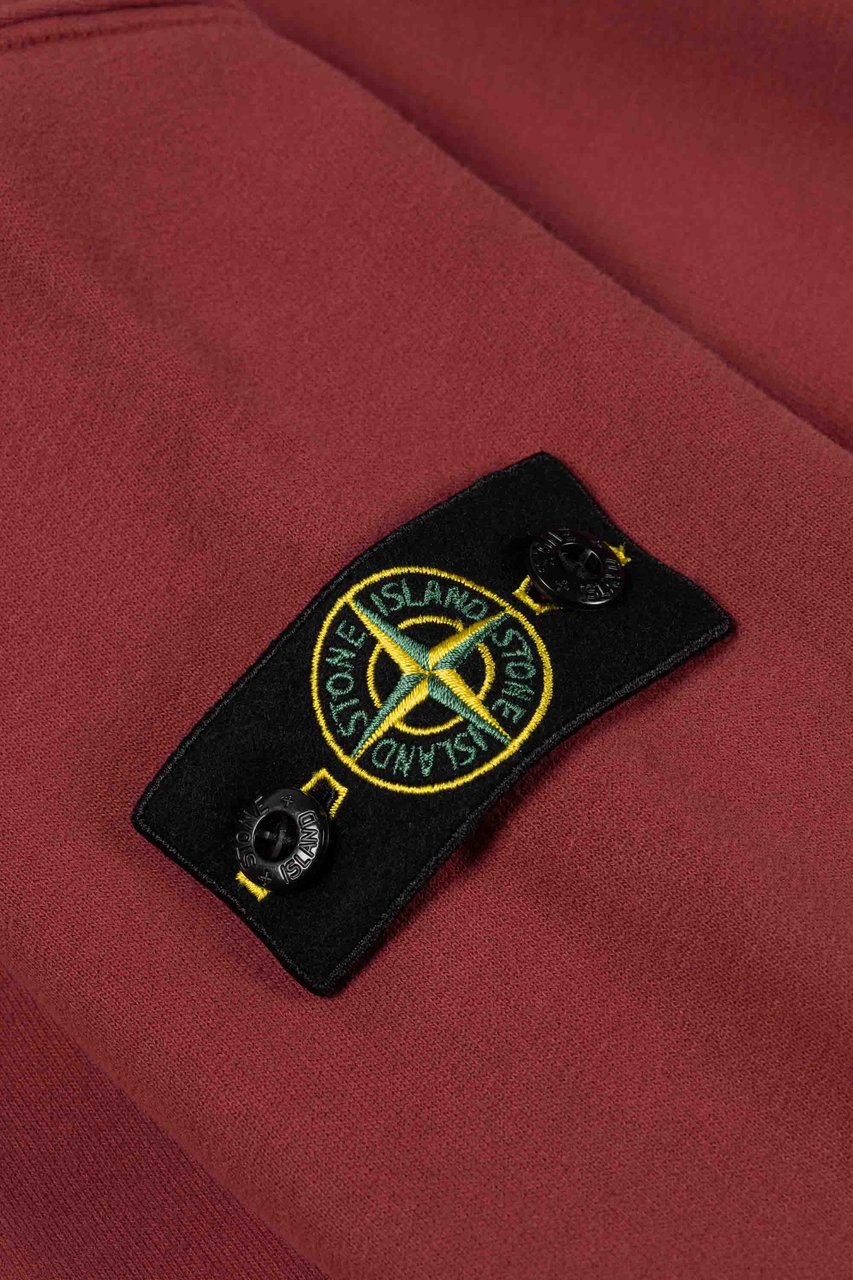 Stone Island Junior Hoodie Sweater Rood