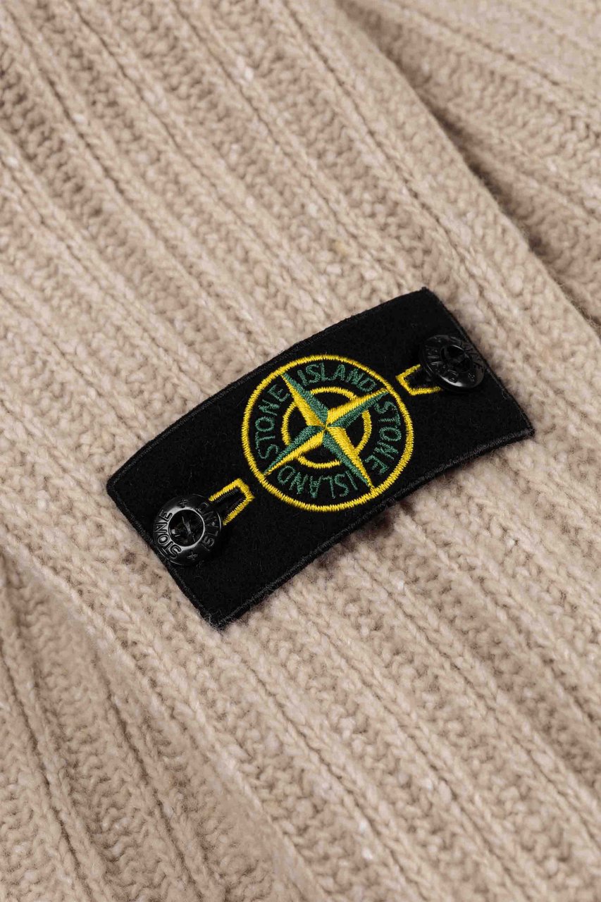 Stone Island Junior Crew Neck Beige