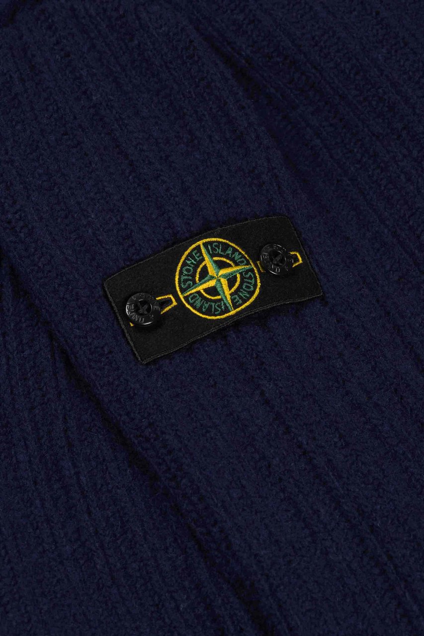 Stone Island Junior Crew Neck Blauw