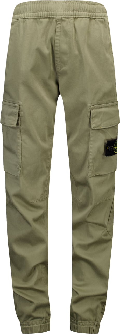 Stone Island Junior Stone Island Kinder Jongens Broek In Taupe Taupe