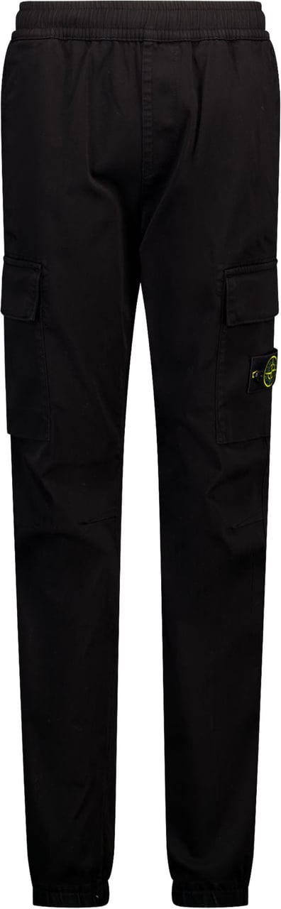 Stone Island Junior Stone Island Kinder Jongens Broek In Zwart Zwart