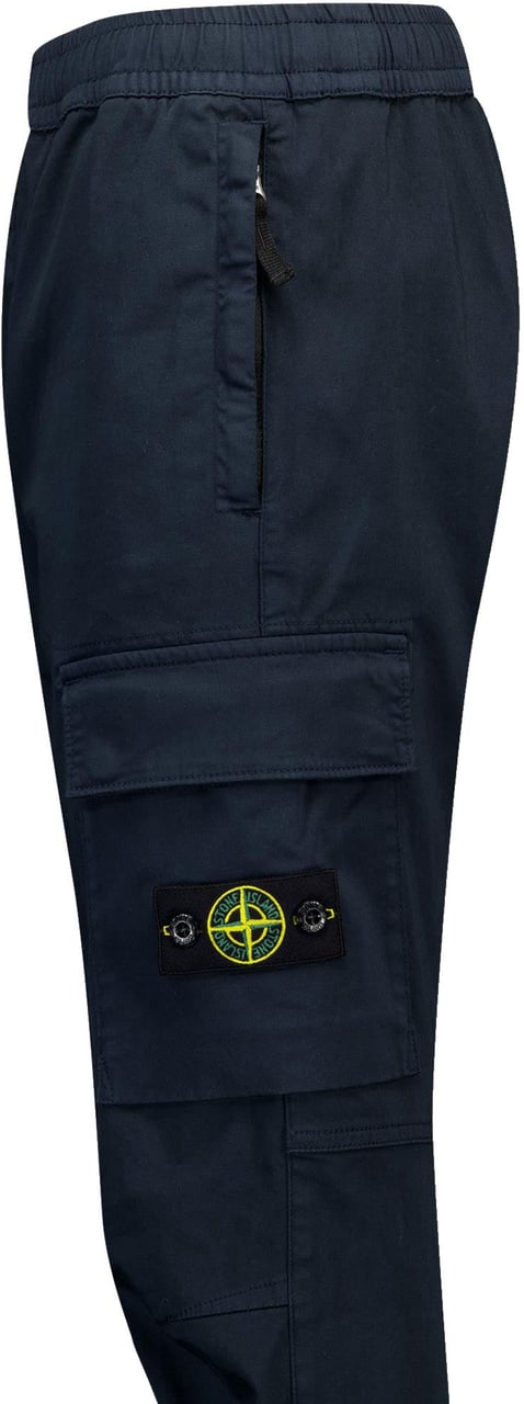 Stone Island Junior Stone Island Kinder Jongens Broek In Navy Blauw