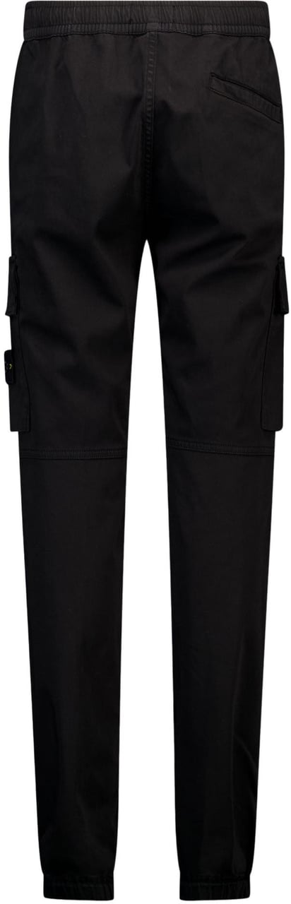 Stone Island Junior Stone Island Kinder Jongens Broek In Zwart Zwart