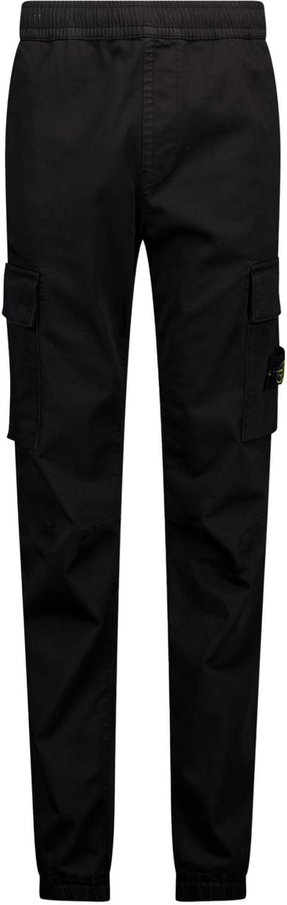 Stone Island Junior Stone Island Kinder Jongens Broek In Zwart Zwart