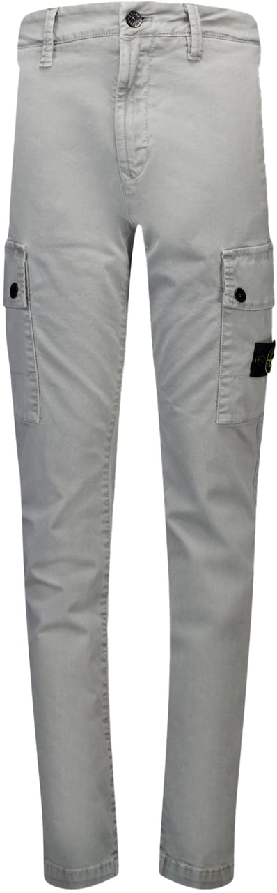 Stone Island Junior Stone Island Kinder Jongens Broek In Grijs Grijs