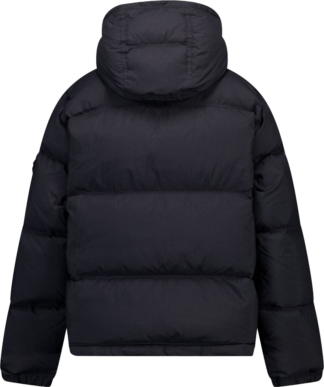 Stone Island Junior Stone Island Kinder Jongens Winterjas In Zwart Zwart